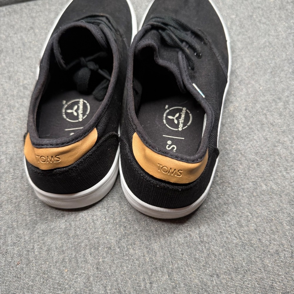 Casual Sneaker Canvas Walking Black‎ Toms 9 - Picture 4 of 6